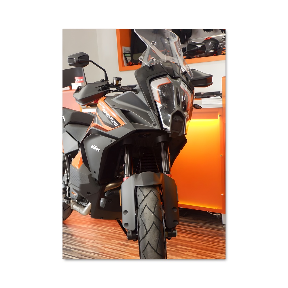 Poster incroyable super adventure s – affiche KTM Moto